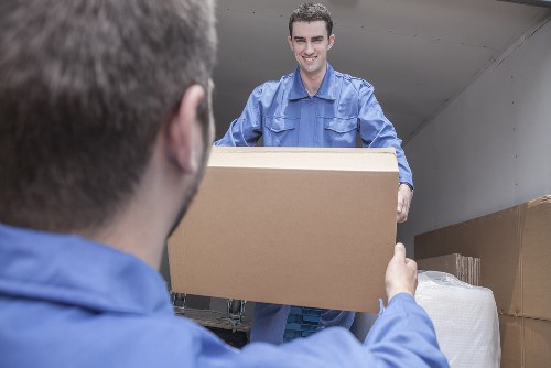Man With Van Aldboroughhatch moving team preparing items safely