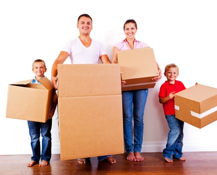 Removal team preparing a home move in Aldboroughhatch