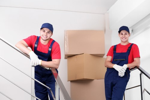 Moving truck service supporting a local move in Aldboroughhatch