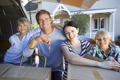 Commercial relocation planning and loading for an Aldboroughhatch business