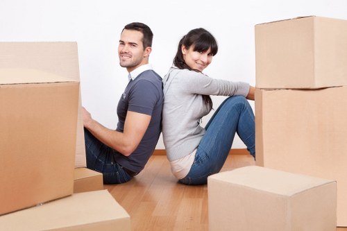 Business and home removals support for customers in Aldboroughhatch