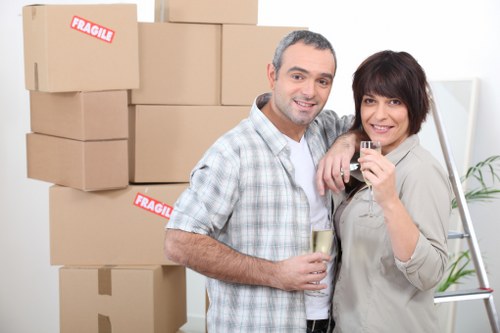 Residential moving van service for flats and houses in Aldboroughhatch